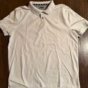 DKNY White Polo Shirt Size XL